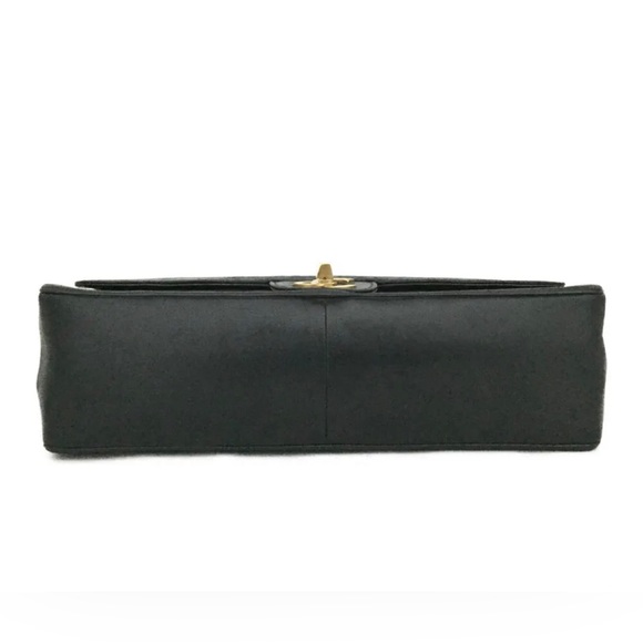 CHANEL Double Flap 27 Quilted CC Logo Lambskin Chain Shoulder Bag - Picture 7 of 17